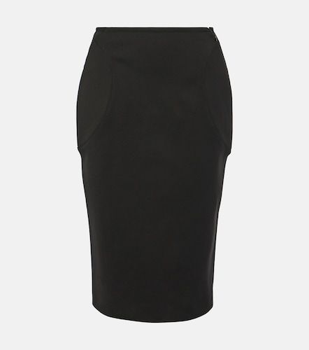 Alaia Ruched pencil skirt - Alaia - Modalova