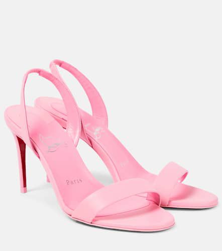 O Marylin 85 leather slingback sandals - Christian Louboutin - Modalova