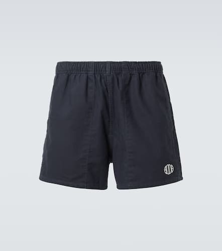 Shorts in twill di cotone con logo - Bode - Modalova