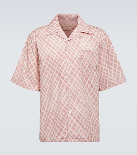 Marni Checked cotton bowling shirt - Marni - Modalova