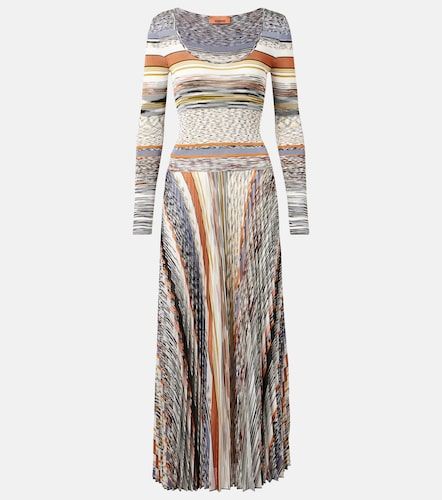 Abito lungo in maglia a righe - Missoni - Modalova
