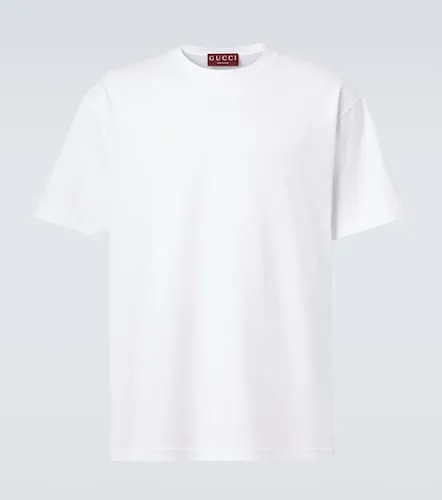 Camiseta de jersey de algodón con GG - Gucci - Modalova