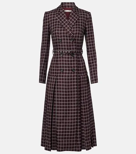 Chaney houndstooth wool-blend midi dress - Emilia Wickstead - Modalova