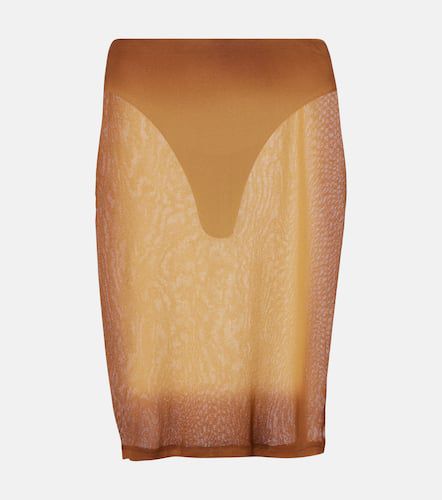 The Attico Sheer tulle midi skirt - The Attico - Modalova