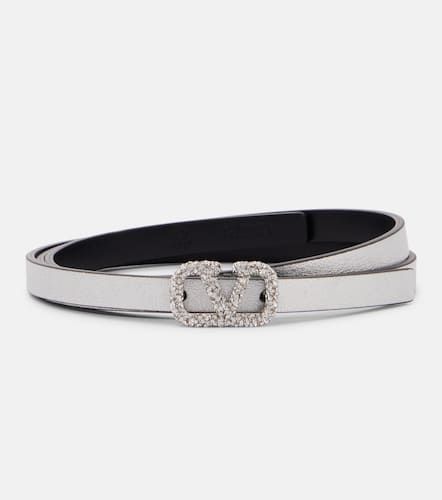 VLogo Signature reversible leather belt - Valentino Garavani - Modalova