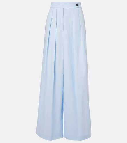 Cotton wide-leg pants - Dries Van Noten - Modalova