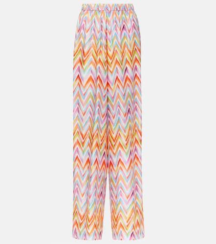 Missoni Zigzag wide-leg pants - Missoni - Modalova