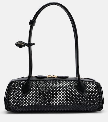 Le Teckel Medium woven leather shoulder bag - Alaia - Modalova