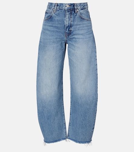 Frame Cropped Barrel Jeans Bubble - Frame - Modalova