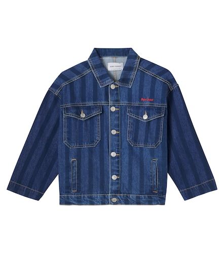 Chaqueta en denim a rayas - Bobo Choses - Modalova