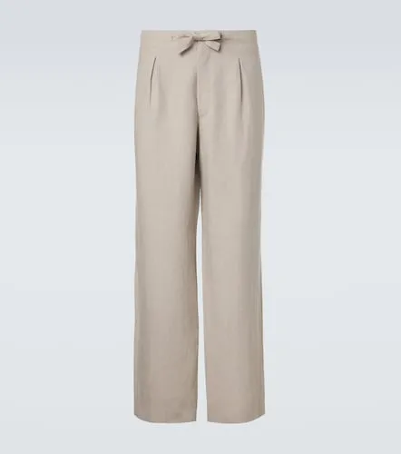Stoffa Linen straight pants - Stoffa - Modalova
