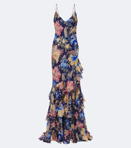 Etro Floral ruffled gown - Etro - Modalova