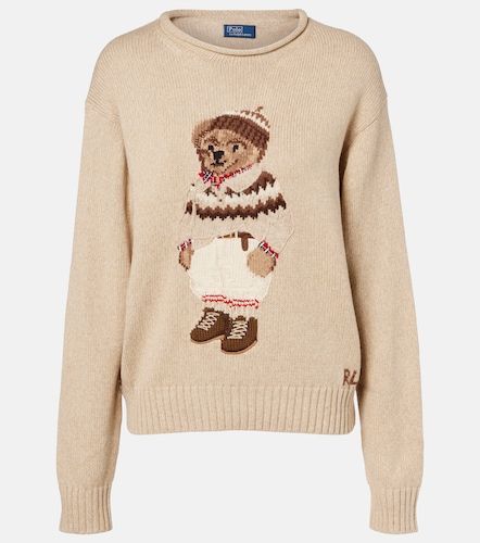 Pullover Polo Bear in misto cotone e lana - Polo Ralph Lauren - Modalova