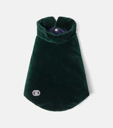 Abrigo para perro de pana reversible - Gucci - Modalova