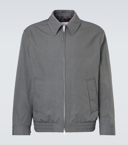 Giacca blouson in cotone e seta - Lardini - Modalova