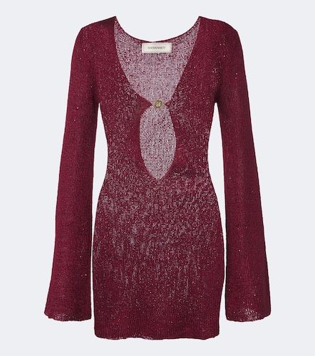 Rey sequined knitted minidress - Bananhot - Modalova