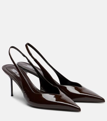 Lidia patent leather slingback pumps - Paris Texas - Modalova