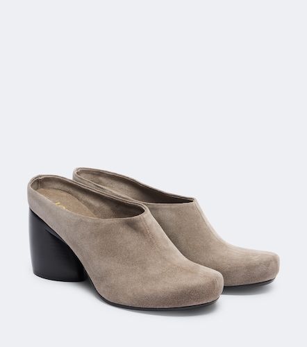 Loewe Oval suede mules - Loewe - Modalova