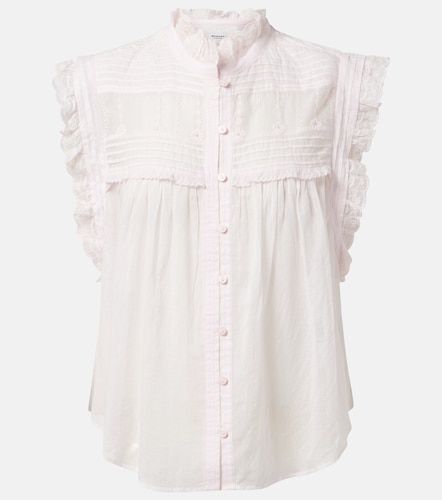 Blusa Dersia de algodón bordada - Marant Etoile - Modalova