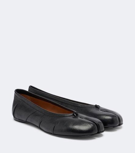 Tabi leather ballet flats - Maison Margiela - Modalova
