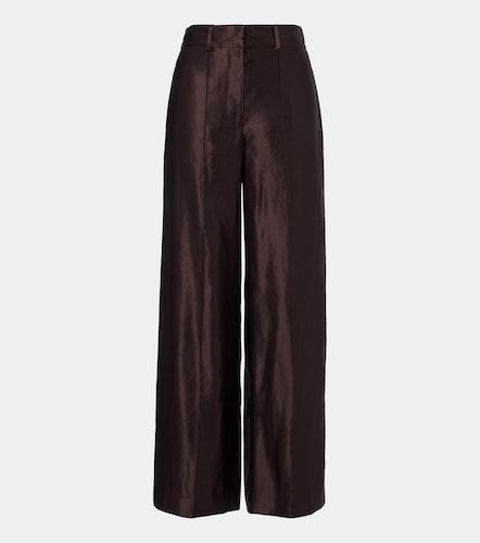 Pantaloni Jnane in lino e seta a gamba larga - Joseph - Modalova