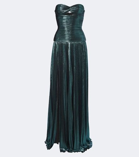 Retrofête Abito lungo bustier Monterey in lamé - Retrofete - Modalova
