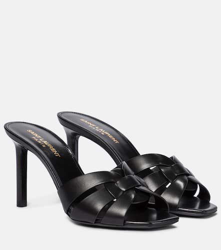 Tribute 85 leather sandals - Saint Laurent - Modalova