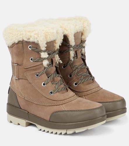 Stivaletti Torino Parc in pelle con shearling - Sorel - Modalova