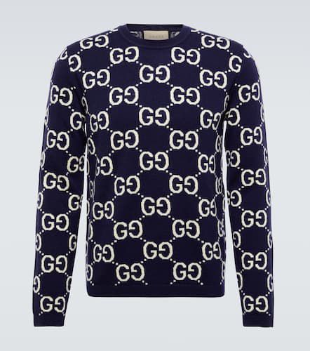 Gucci GG jacquard wool sweater - Gucci - Modalova