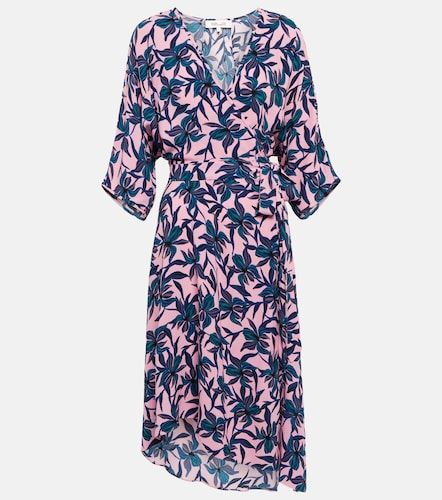 Abito midi con stampa - Diane von Furstenberg - Modalova