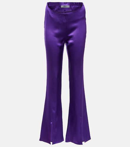 Didu Silk satin split-hem pants - Didu - Modalova