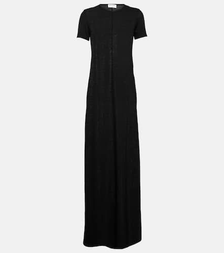 Wool jersey T-shirt dress - Saint Laurent - Modalova