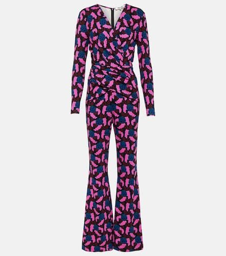 Ursula printed jersey jumpsuit - Diane von Furstenberg - Modalova