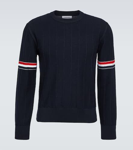 Pullover in lana vergine 4-Bar - Thom Browne - Modalova