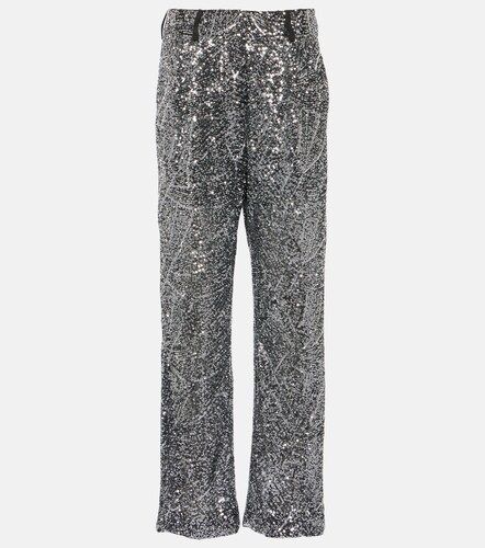 Blazé Milano Pantaloni regular Fox con paillettes - Blaze Milano - Modalova