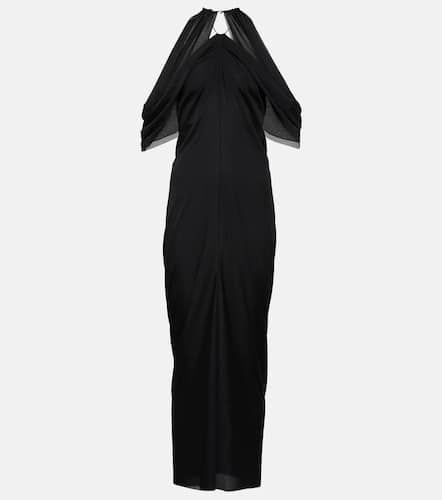 Off-shoulder draped midi dress - JW Anderson - Modalova