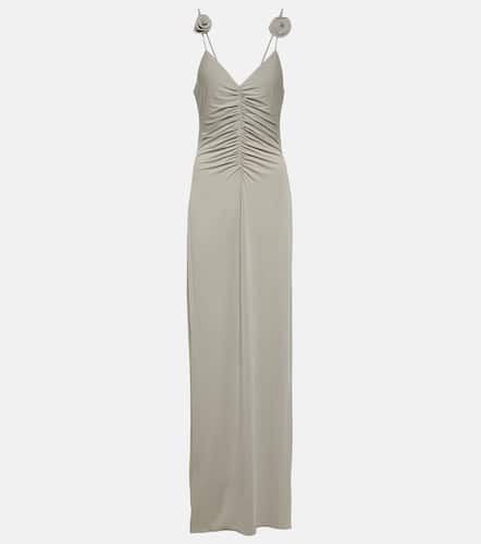 Gathered jersey maxi dress - Magda Butrym - Modalova