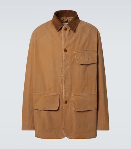 Corduroy-trimmed cotton jacket - Maison Margiela - Modalova