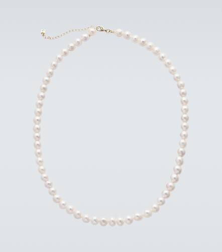 Kt gold necklace with freshwater pearls - Mateo - Modalova