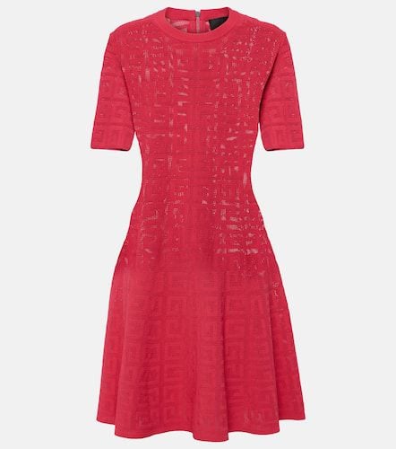 Vestido corto con 4G en jacquard - Givenchy - Modalova