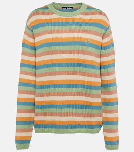 Acne Studios Striped cotton sweater - Acne Studios - Modalova