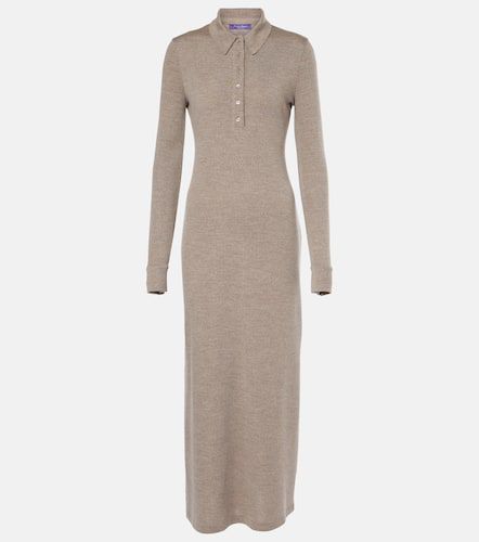 Wool jersey polo dress - Ralph Lauren Collection - Modalova