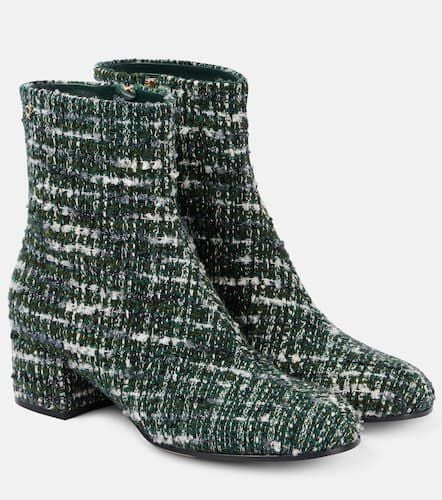 Joelle 45 bouclÃ© tweed ankle boots - Gianvito Rossi - Modalova