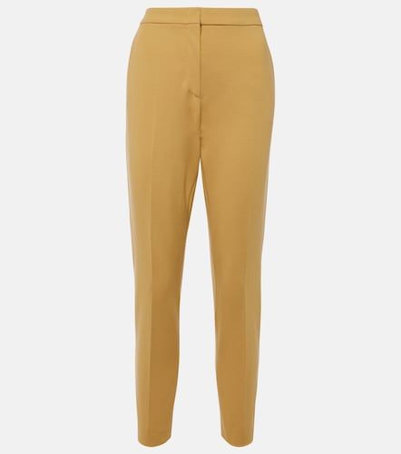 Pantaloni slim cropped in jersey - Max Mara - Modalova