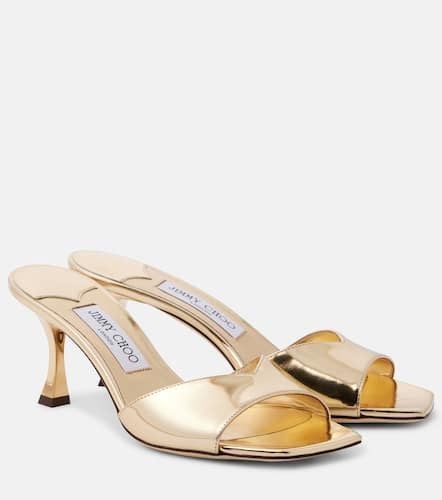 Skye 70 metallic leather mules - Jimmy Choo - Modalova