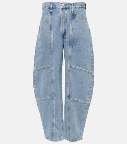 Mara high-rise barrel-leg jeans - Agolde - Modalova