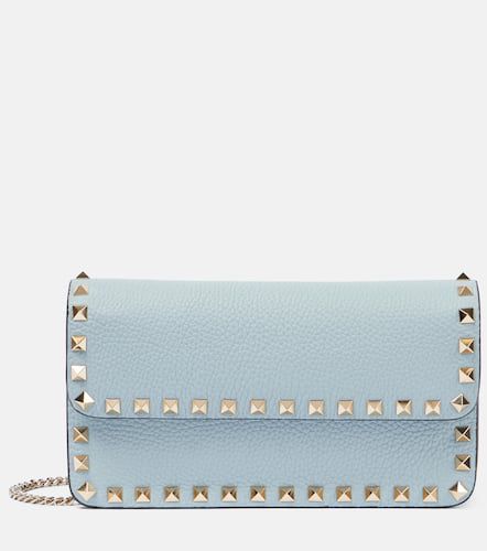 Clutch portafoglio Rockstud in pelle - Valentino Garavani - Modalova