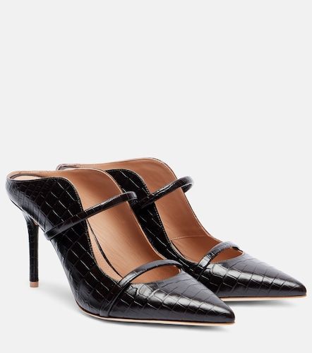 Maureen 85 croc-effect leather pumps - Malone Souliers - Modalova
