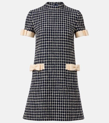 Mossi wool-blend boucle minidress - Valentino - Modalova