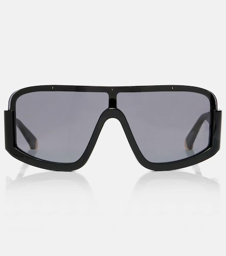 Occhiali da sole flat-top con logo - Stella McCartney - Modalova